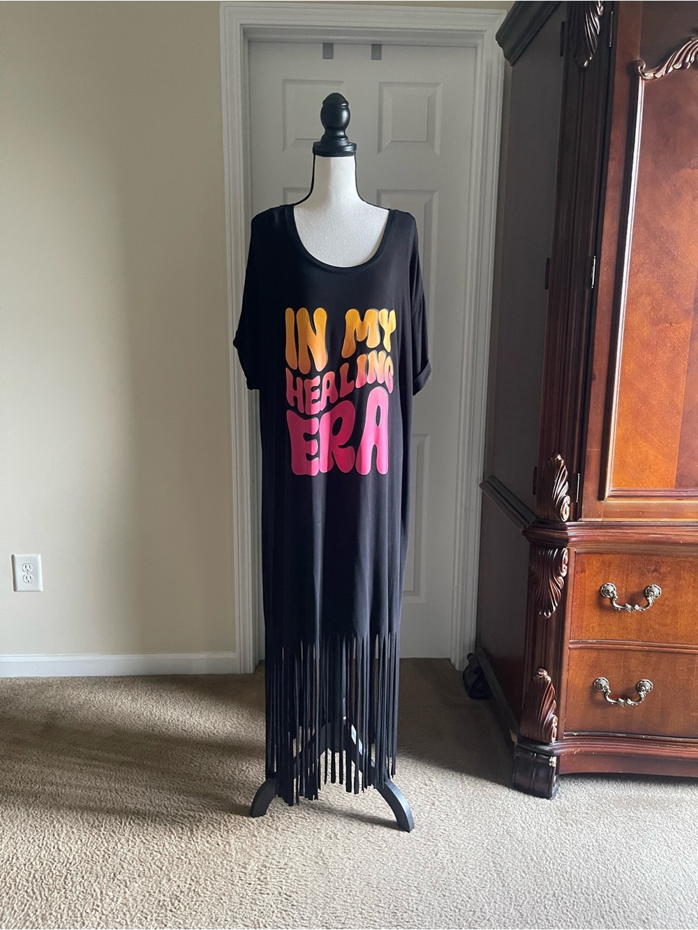 Ashley Stewart Fringe Dress with Motivation